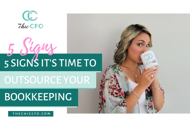 5 Signs it's time to outsource your bookkeeping